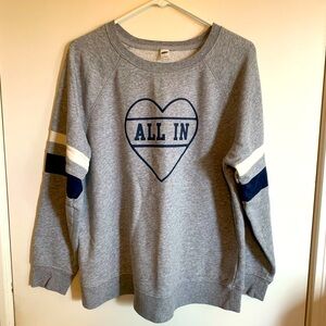 Old Navy gray graphic sweatshirt size L great condition